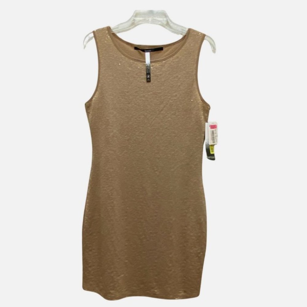 Kensie Sequin Sleeveless Jersey Tank Dress SZ Small NWT